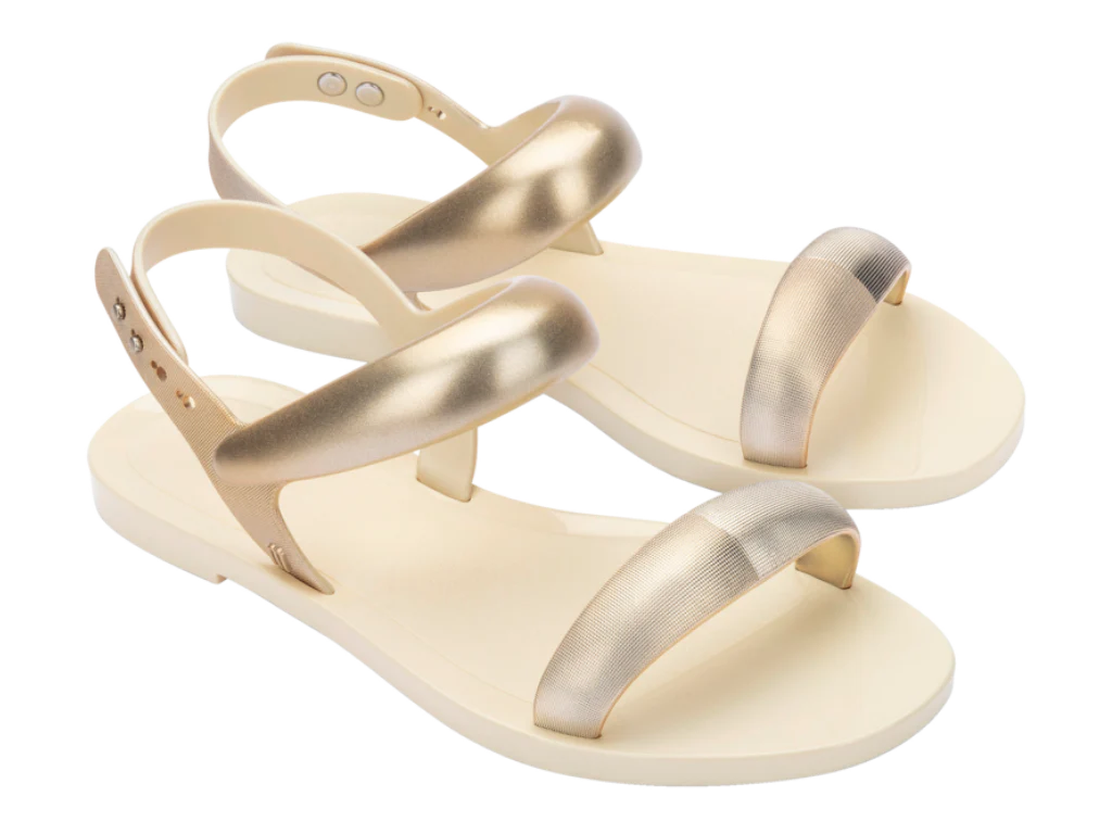 MELISSA ECLIPSE SANDAL AD – BEIGE/GOLD