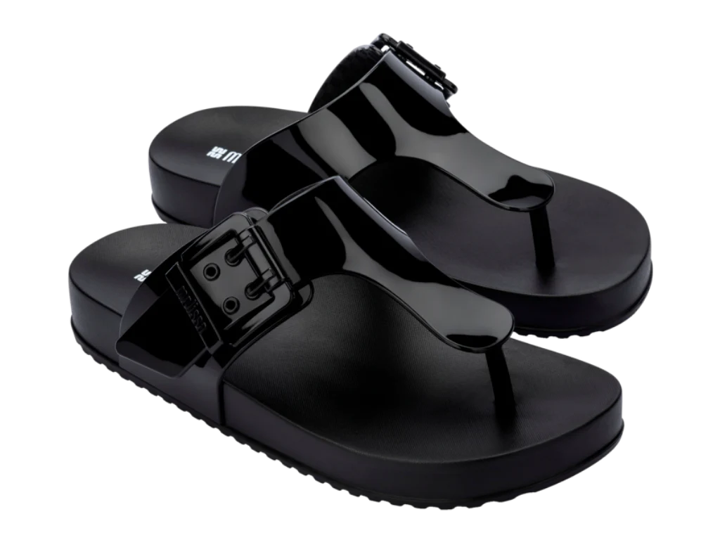MELISSA COZY FLIP FLOP AD – BLACK