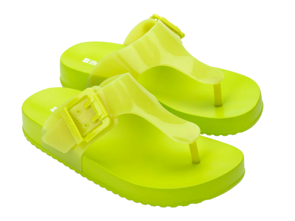 MELISSA COZY FLIP FLOP AD – GREEN