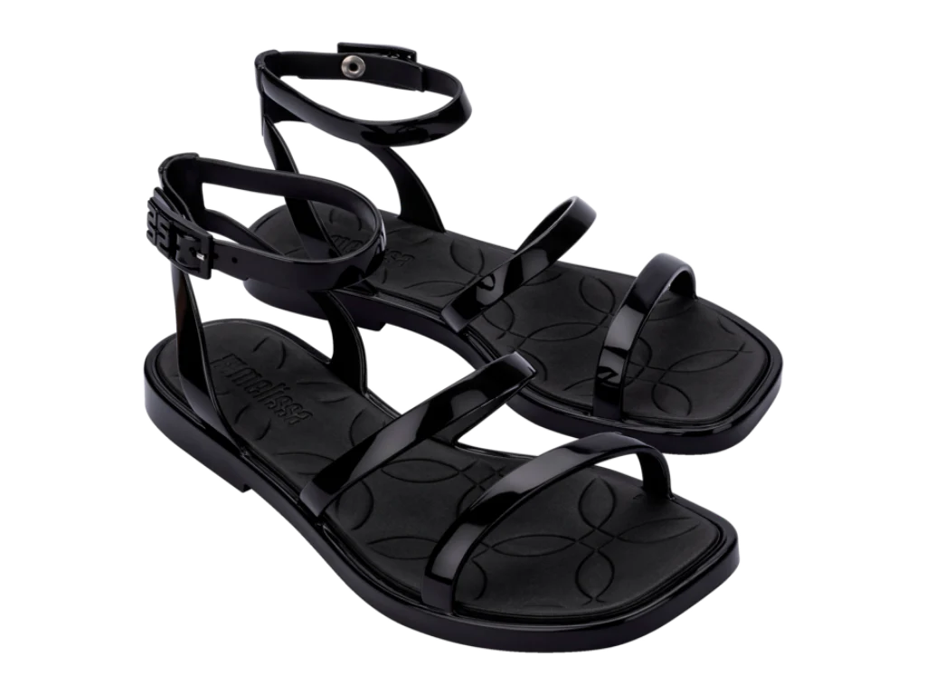 MELISSA HEAT SANDAL AD – BLACK