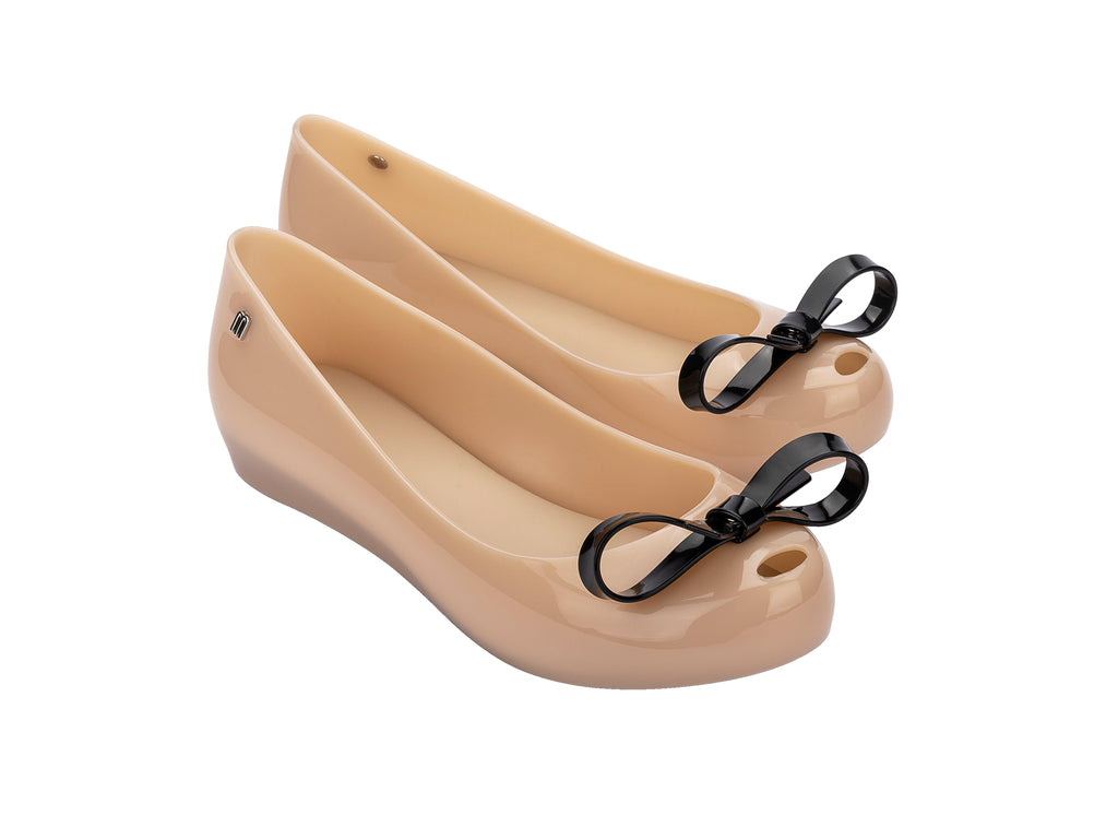 MELISSA ULTRAGIRL BOW III AD – BEIGE/BLACK