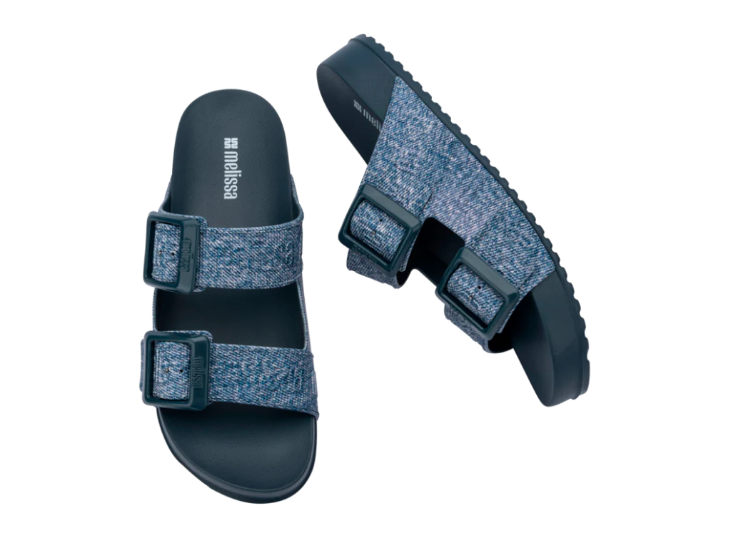 MELISSA COZY M LOVER SLIDE DENIM AD –