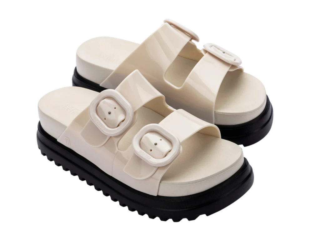 MELISSA COZY PLATFORM AD – BLACK/BEIGE