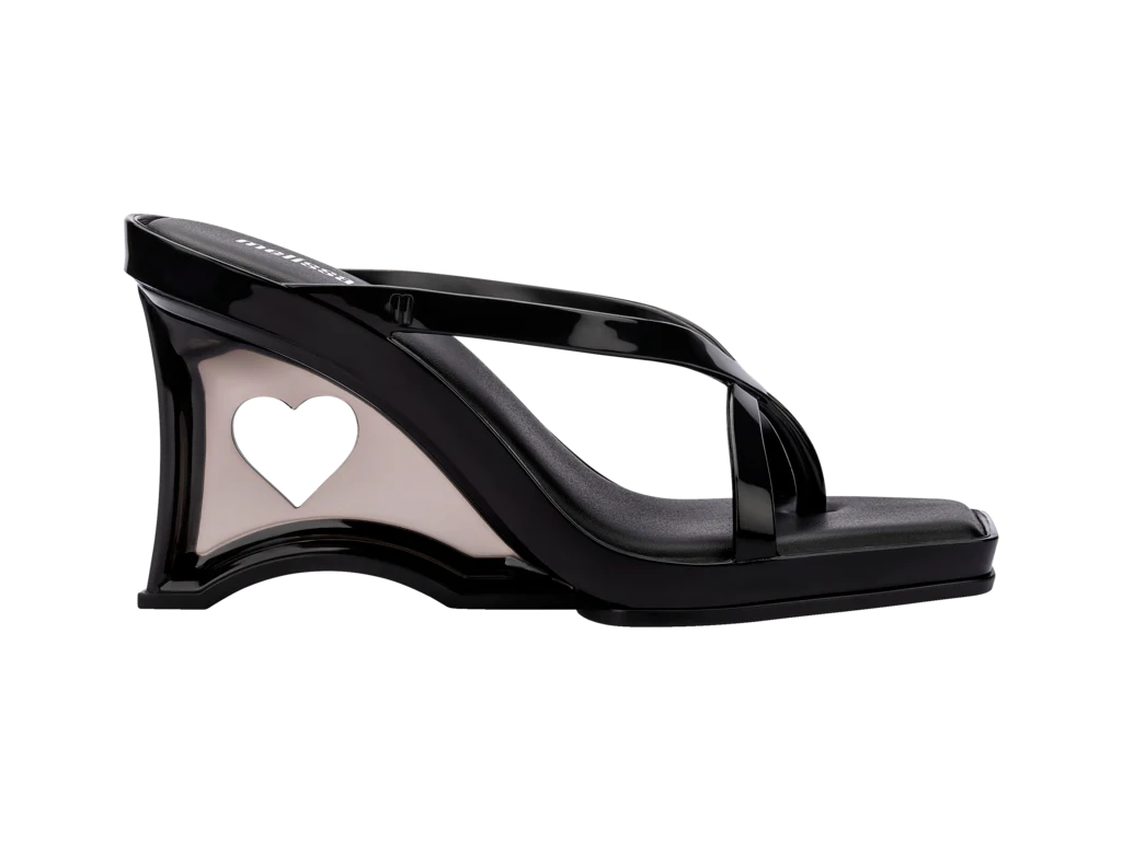 MELISSA GLASS HEEL AD –