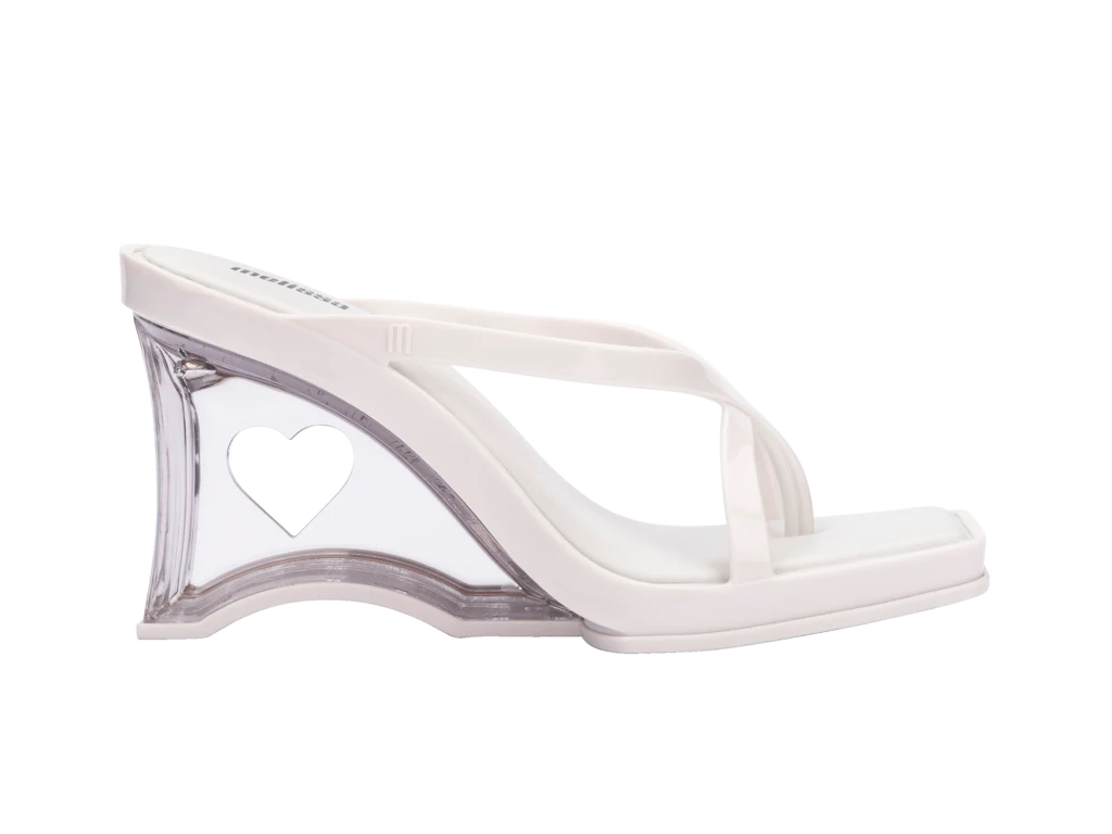 MELISSA GLASS HEEL AD –