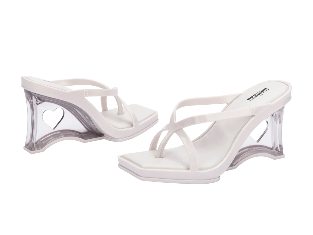 MELISSA GLASS HEEL AD –