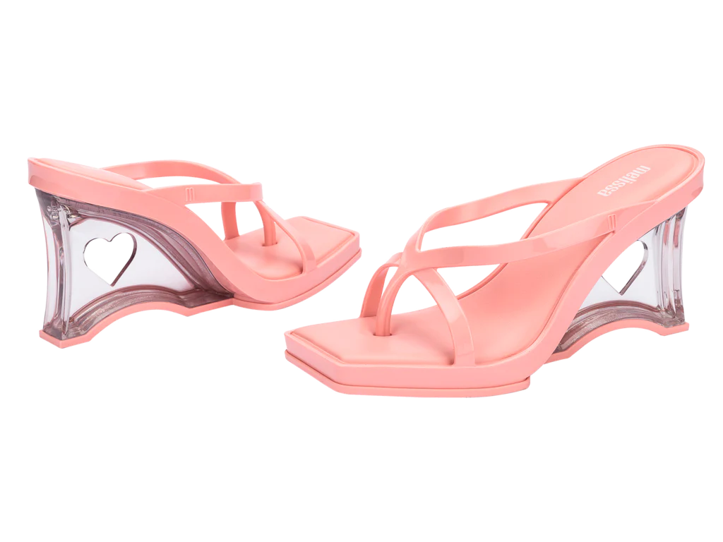 MELISSA GLASS HEEL AD –