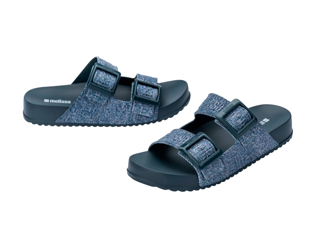MELISSA COZY M LOVER SLIDE DENIM AD –