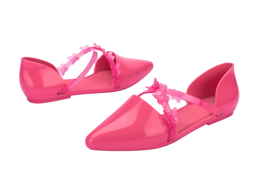 MELISSA POINTY STRIPE FLY AD –