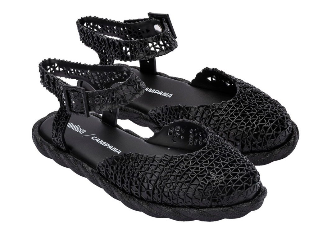 MELISSA CAMPANA PAPEL ESPADRILLE AD – BLACK