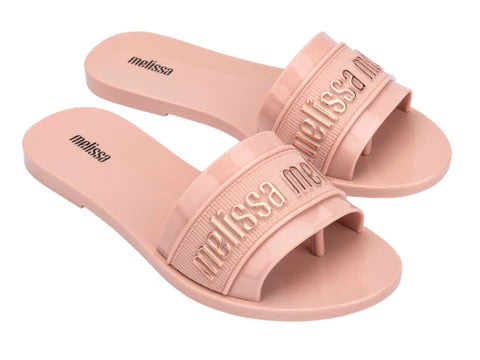 MELISSA M LOVER SLIDE II AD – PINK/BRONZE