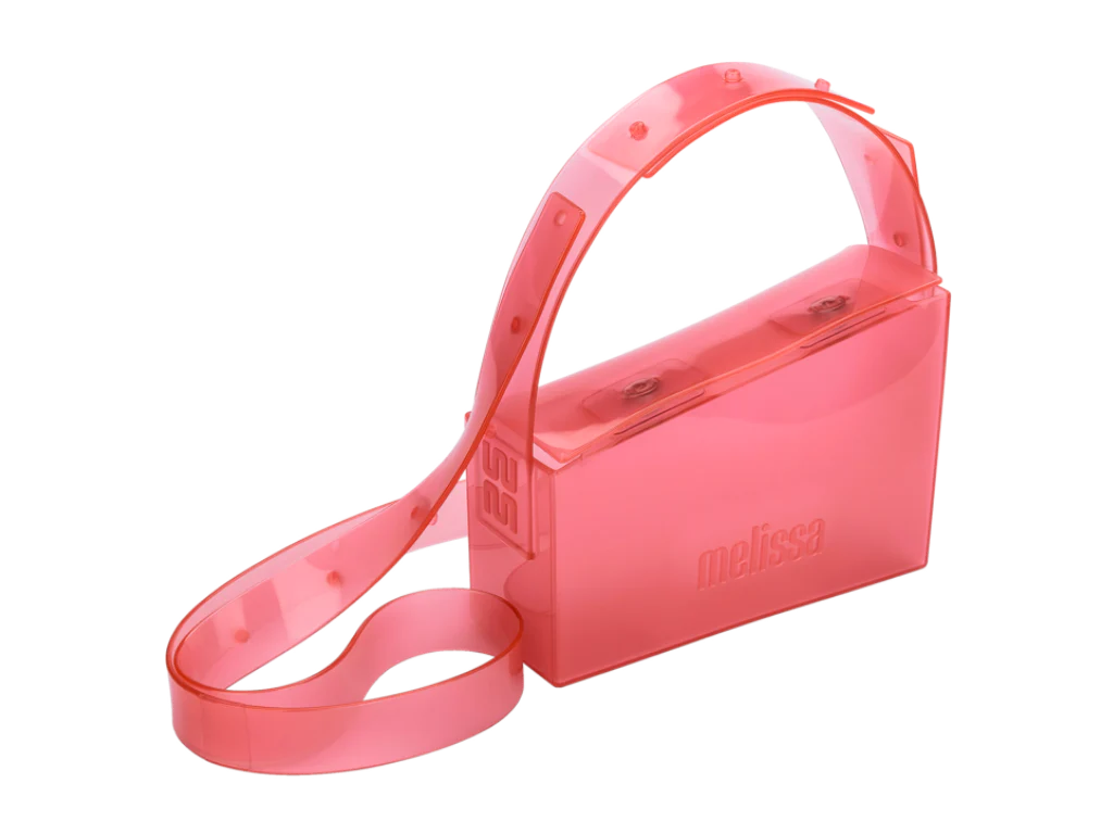 MELISSA CLEAR BAG – CLEAR PINK