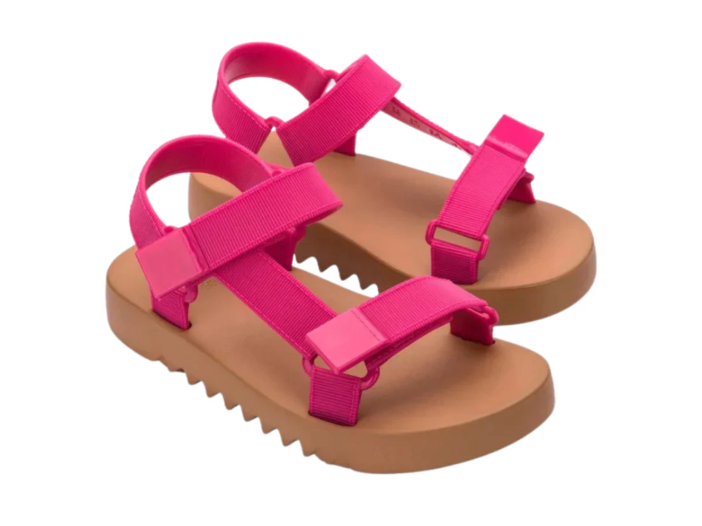 MELISSA FLOWING PAPETE AD – BEIGE/PINK