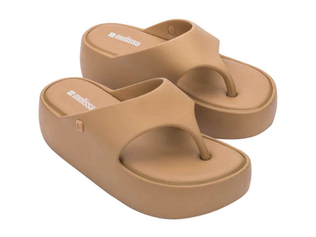 MELISSA FREE PLATFORM THONG AD – BEIGE (BL923)