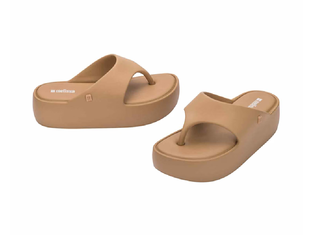 MELISSA FREE PLATFORM THONG AD –