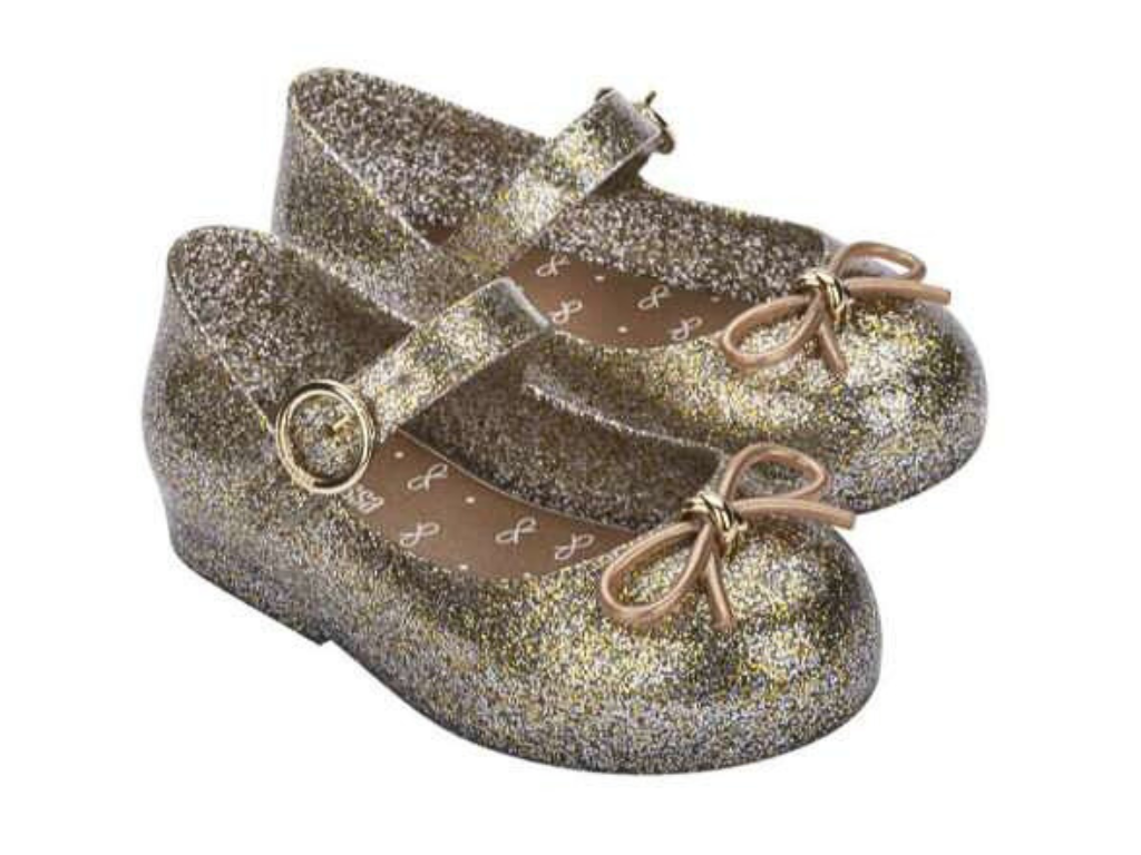 MINI MELISSA SWEET LOVE BB – GOLD/SILVER GLITTER