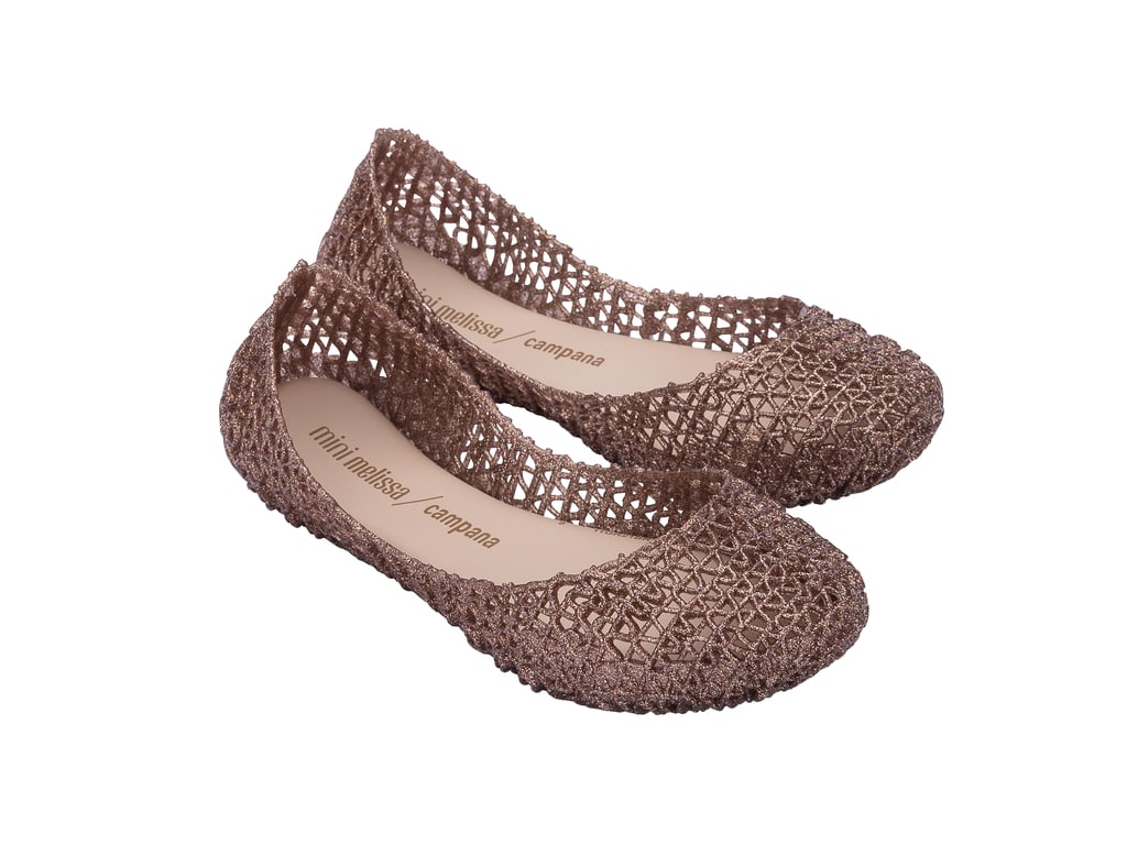 MINI MELISSA CAMPANA PAPEL INF – ROSE GLITTER