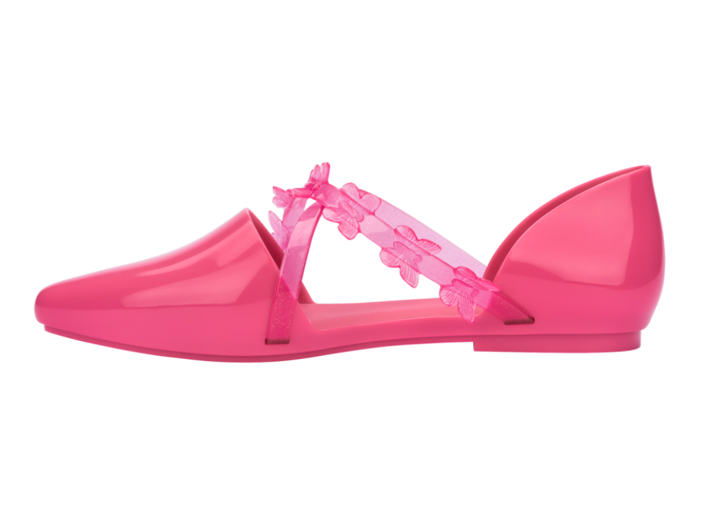 MELISSA POINTY STRIPE FLY AD –