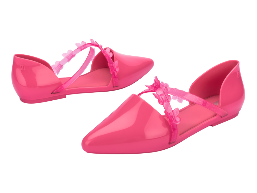 MELISSA POINTY STRIPE FLY AD –