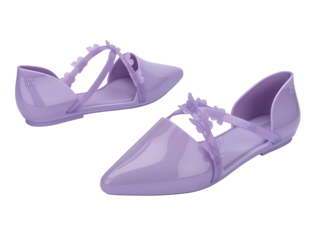 MELISSA POINTY STRIPE FLY AD –