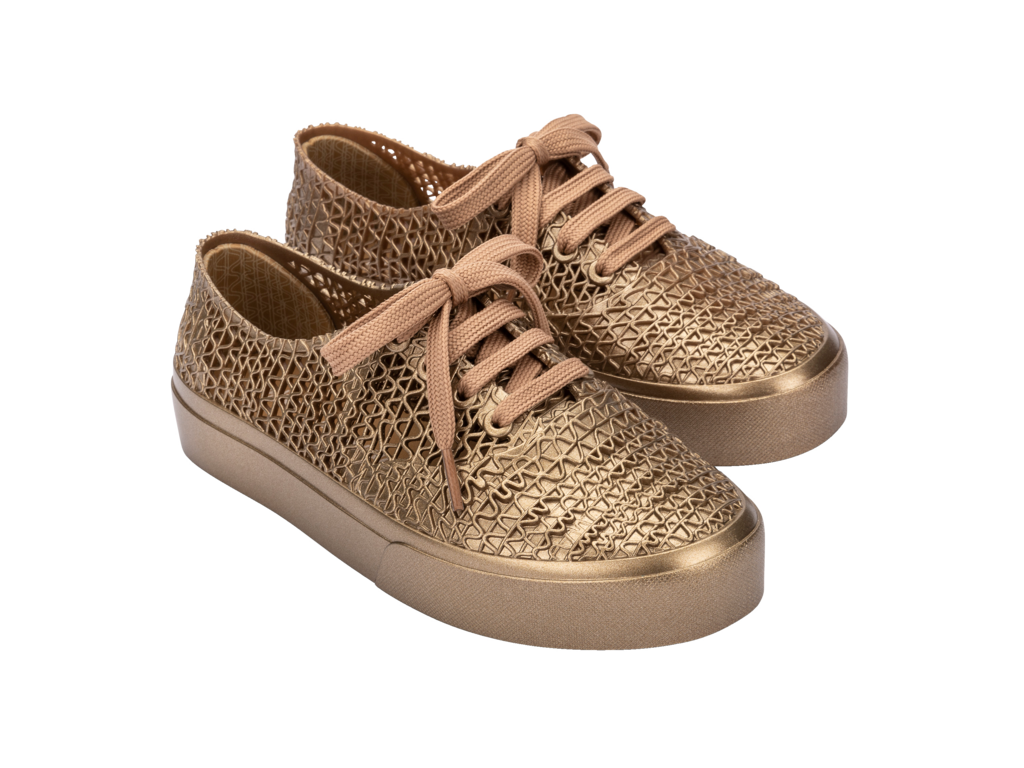 MELISSA CAMPANA PAPEL SNEAKER AD – GOLD