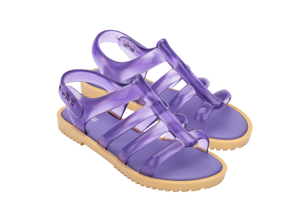 MELISSA FLOX BUBBLE AD – YELLOW/LILAC
