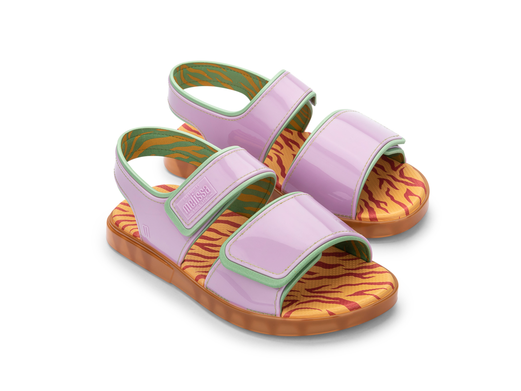 MELISSA PAPETE ZONE AD – PINK/GREEN/YELLOW