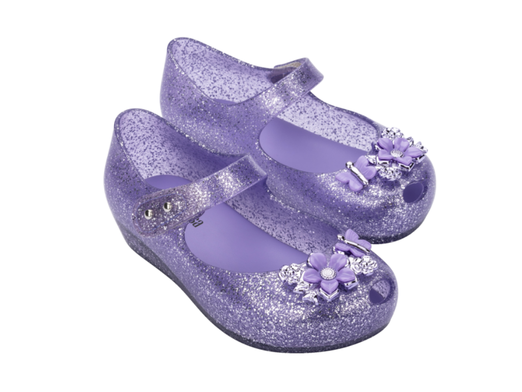 MELISSA ULTRAGIRL CHROME BB – LILAC CLEAR GLITTER