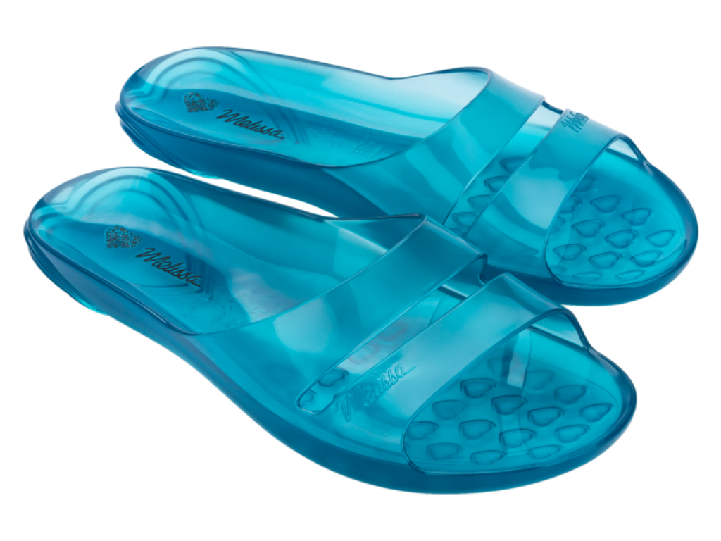MELISSA THE REAL JELLY SLIDE AD – CLEAR BLUE
