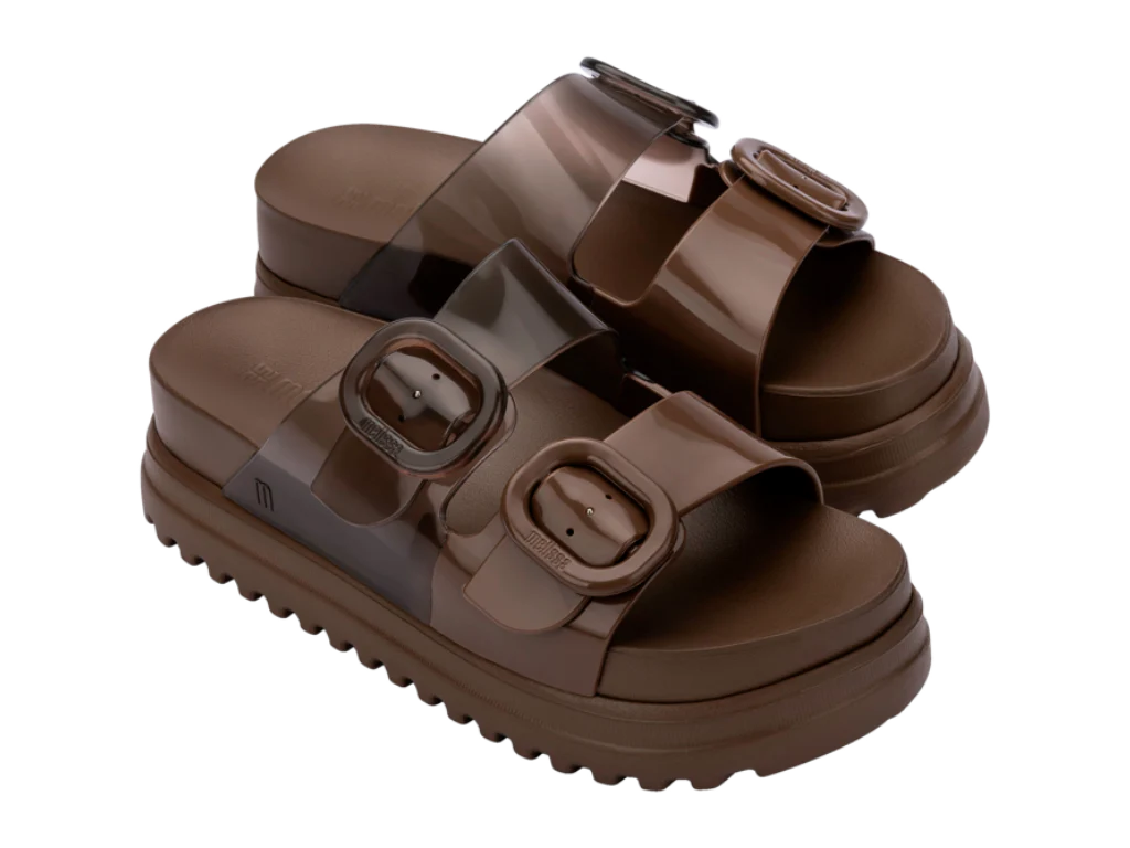 MELISSA COZY PLATFORM AD – LIGHT BROWN/BROWN