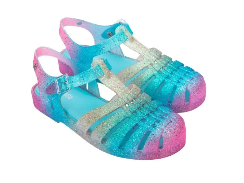 MELISSA POSSESSION GLITTER AD – BLUE/PINK/GLITTER