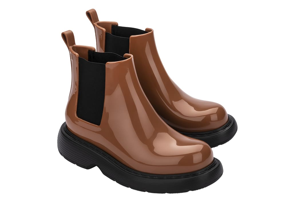 MELISSA STEP BOOT AD – BROWN/BLACK