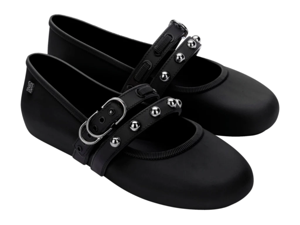 MELISSA SOFT BALLERINA STUDS AD – BLACK