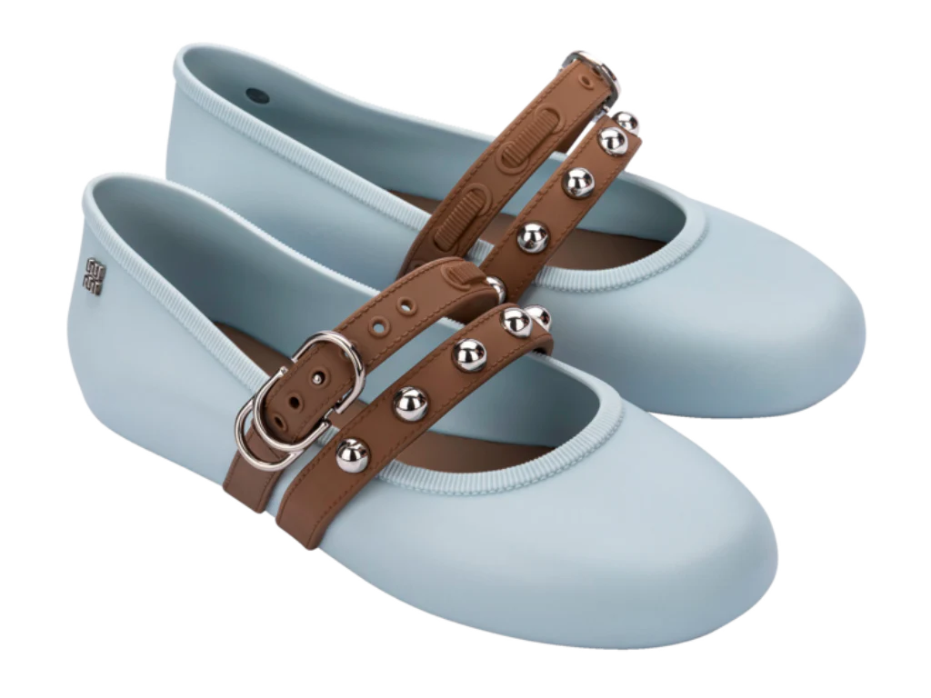 MELISSA SOFT BALLERINA STUDS AD – BLUE/BROWN