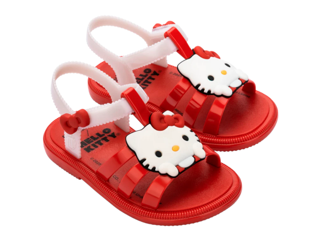 MINI MELISSA HIP + HELLO KITTY BB – RED/WHITE