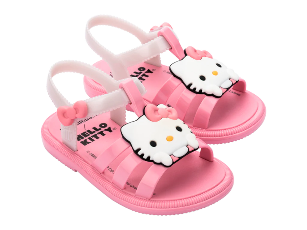 MINI MELISSA HIP + HELLO KITTY BB – PINK/WHITE