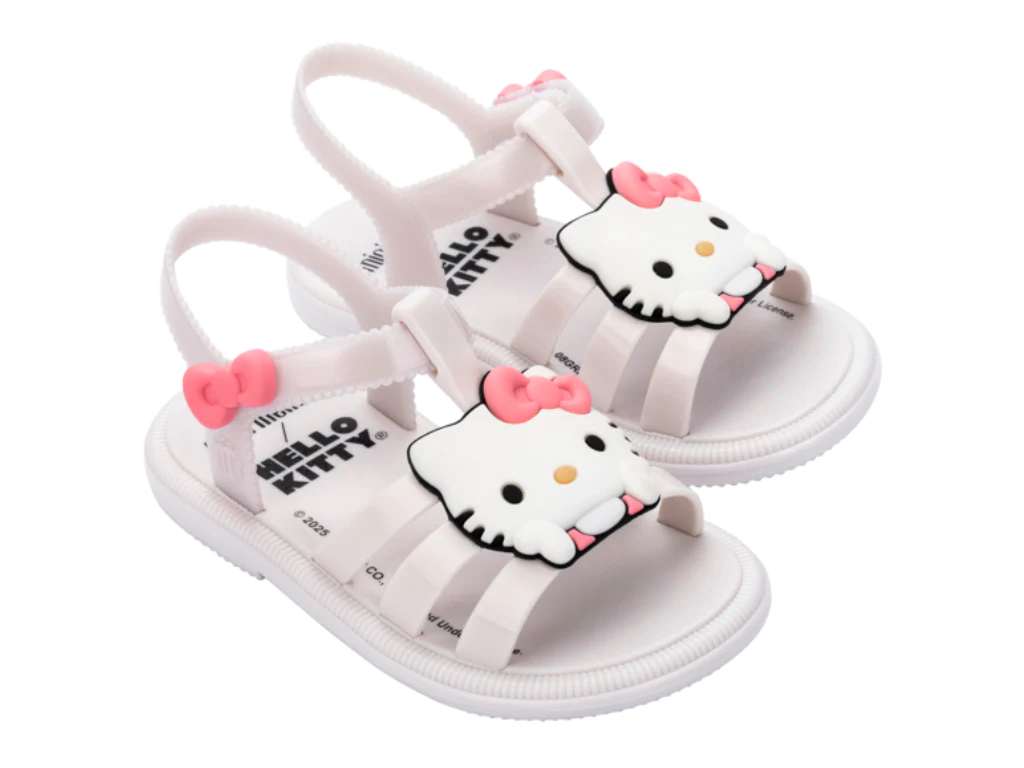 MINI MELISSA HIP + HELLO KITTY BB – WHITE/WHITE