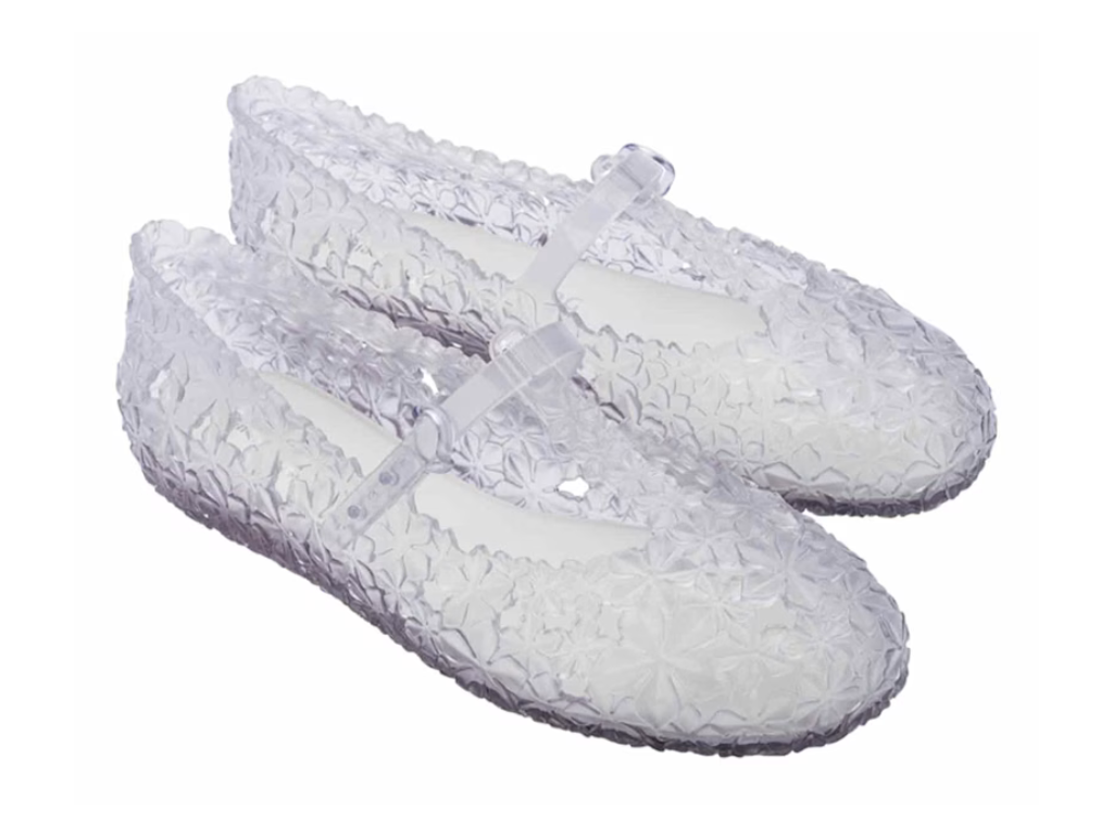 MELISSA DAPHNIS BALLERINA + SUSAN FANG AD – CLEAR/WHITE