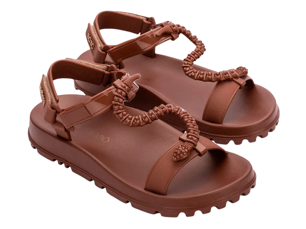 MELISSA PAPETE + BO.BO AD – BROWN