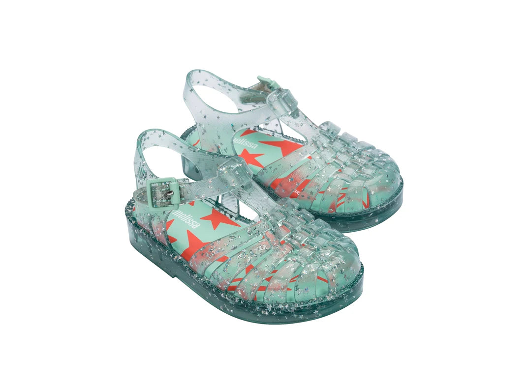 MINI MELISSA POSSESSION SHINY ELEMENTS BB – GLITTER GREEN