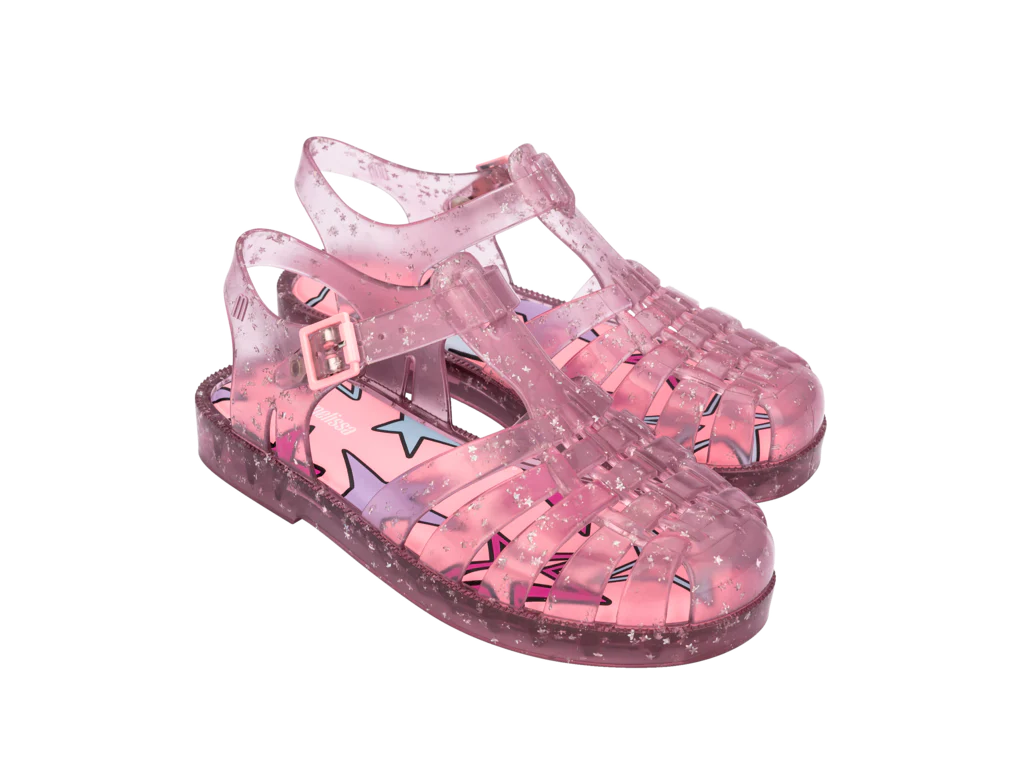 MINI MELISSA POSSESSION SHINY ELEMENTS INF – GLITTER PINK