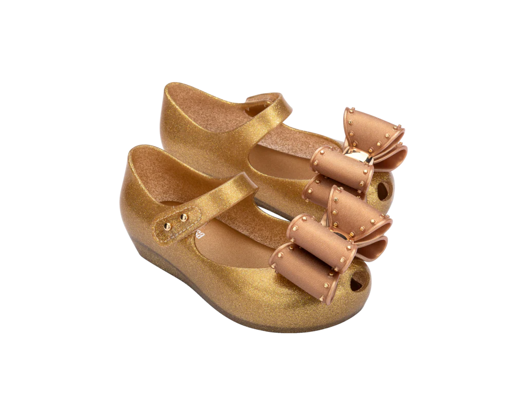 MINI MELISSA ULTRAGIRL CLASSIC BOW BB – PEARLY BEIGE