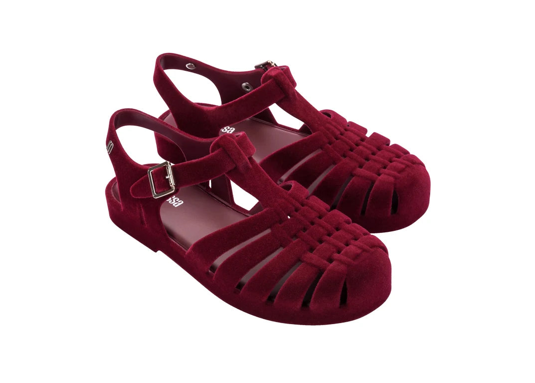 MELISSA POSSESSION VELVET II AD – RED FLOCKED