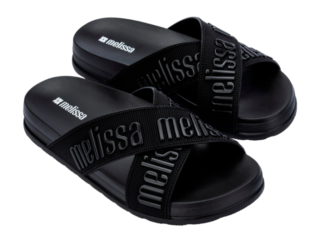 MELISSA COZY SLIDE M LOVER II AD – BLACK