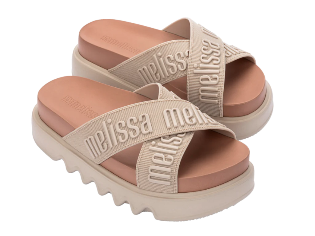 MELISSA CROSS M LOVER PLATFORM AD – BEIGE/BROWN