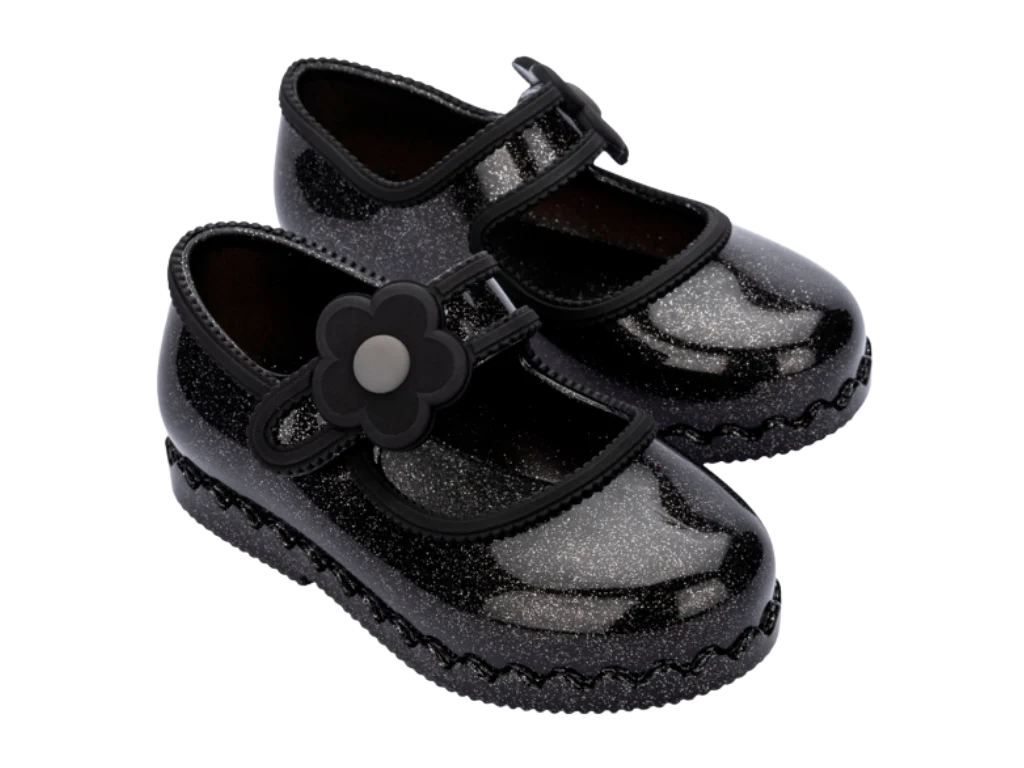 MINI MELISSA HIP BALLERINA BB – GLITTER BLACK