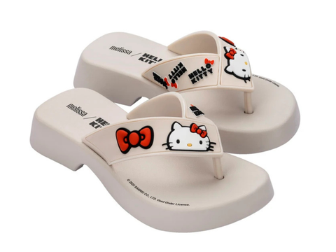 MELISSA FLATFORM + HELLO KITTY AND FRIENDS AD