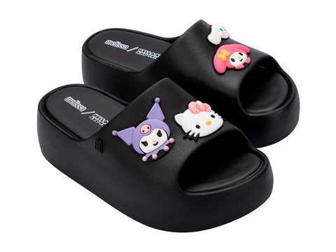 MELISSA FREE PLATFORM SLIDE + HELLO KITTY AND FRIENDS AD