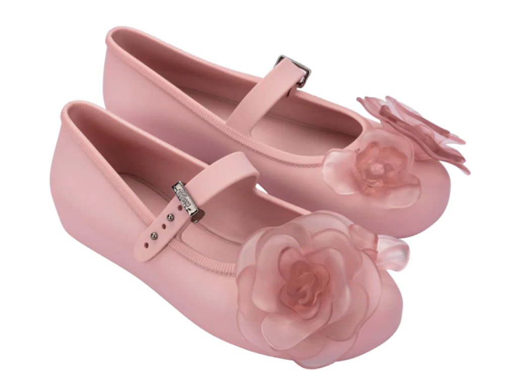 MINI MELISSA SOFT BALLERINA PETALS INF – PINK