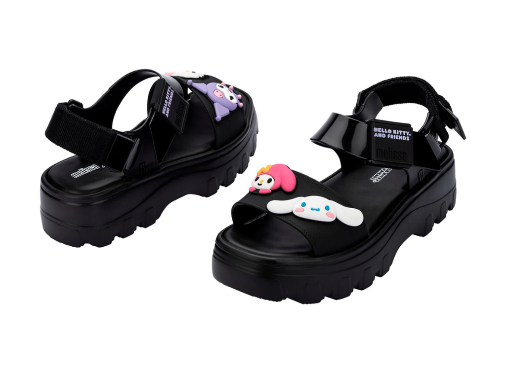 MELISSA KICK OFF SANDAL + HELLO KITTY AND FRIENDS AD – 